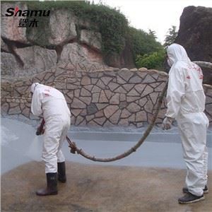 Elastomer vanntett polyureabelegg